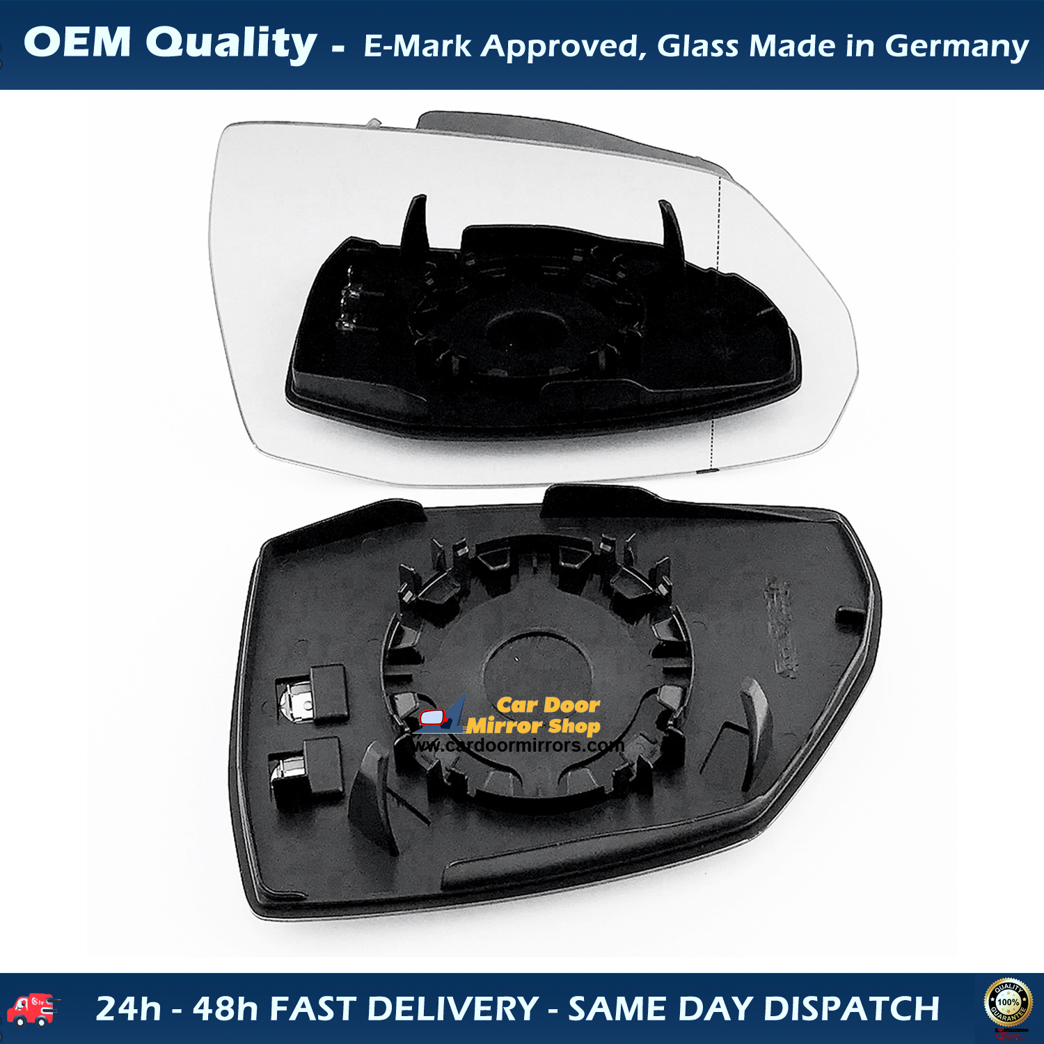 Audi Q7 Side Mirror Assembly