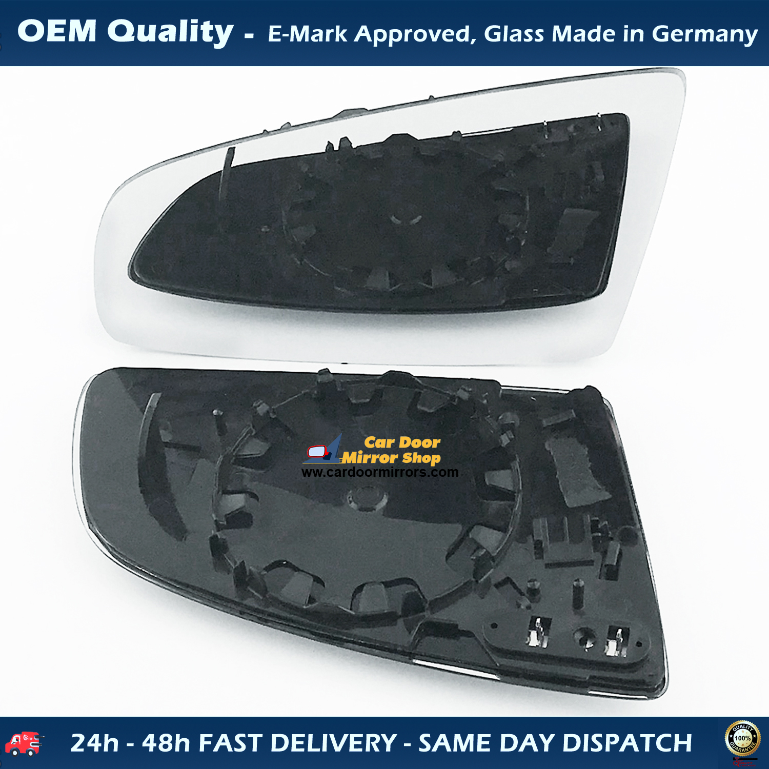 Genuine Audi A6 (4G) Right Side Wing Mirror Folding Engine – MDPF0586D02 (Silver, Used)
